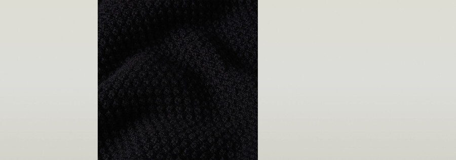 tricot à structure en nid dabeille
