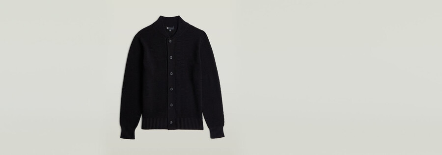 gilet en maille à structure alvéolée
