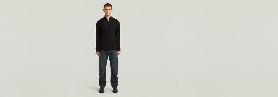 gilet en maille à structure chaîne