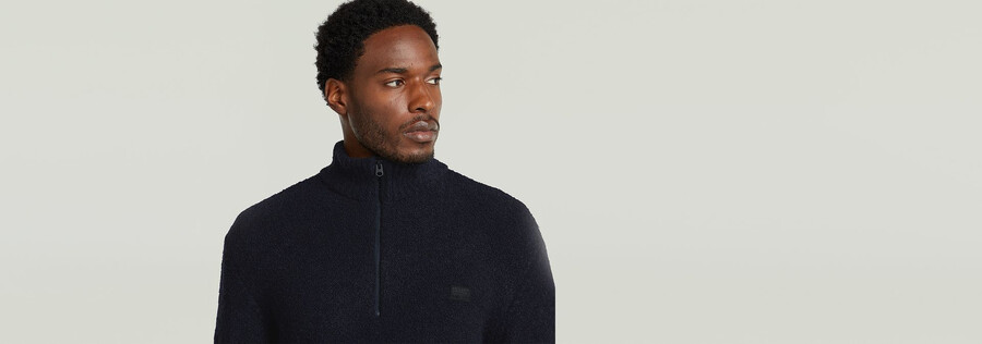 tricot bouclé skipper