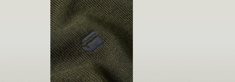tricot à demi-zip de qualité supérieure