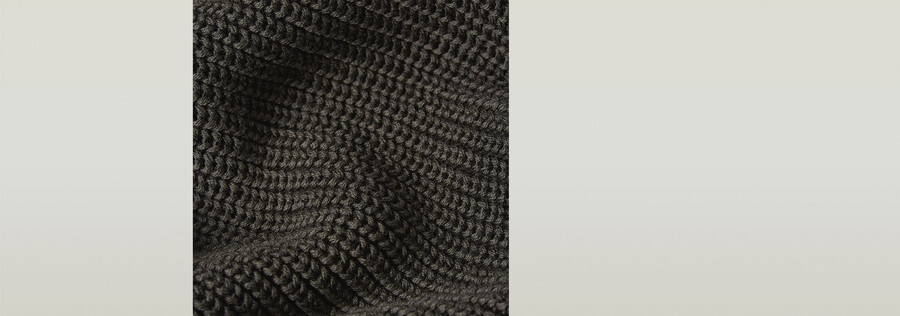 pull en maille à demi-zip