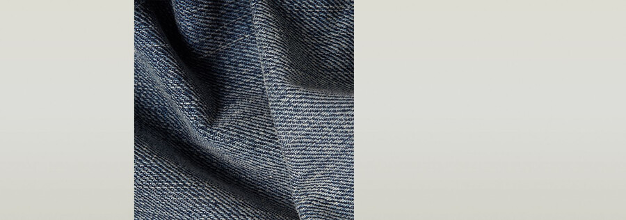 jeans amples et pliés