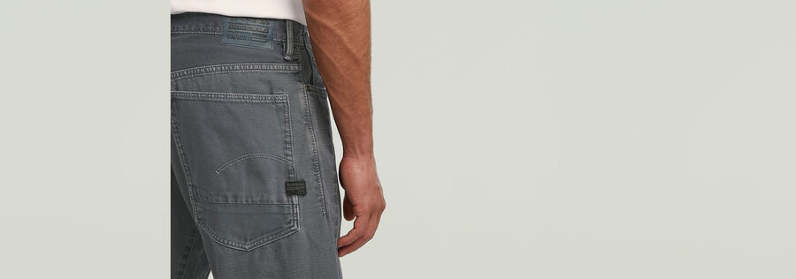 jeans amples et pliés