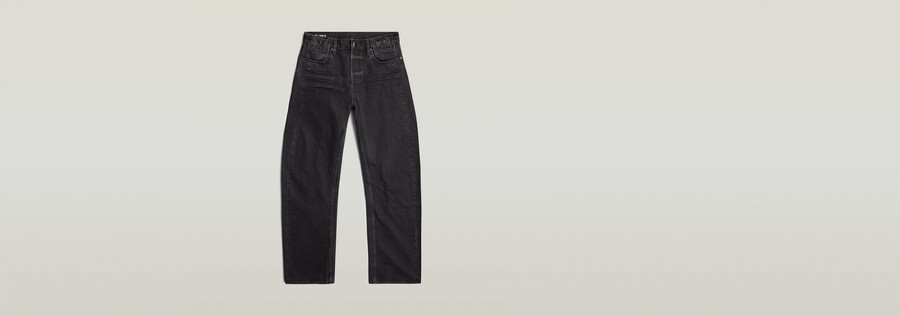 jeans amples et pliés