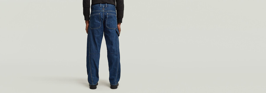 jeans de charpentier amples contor