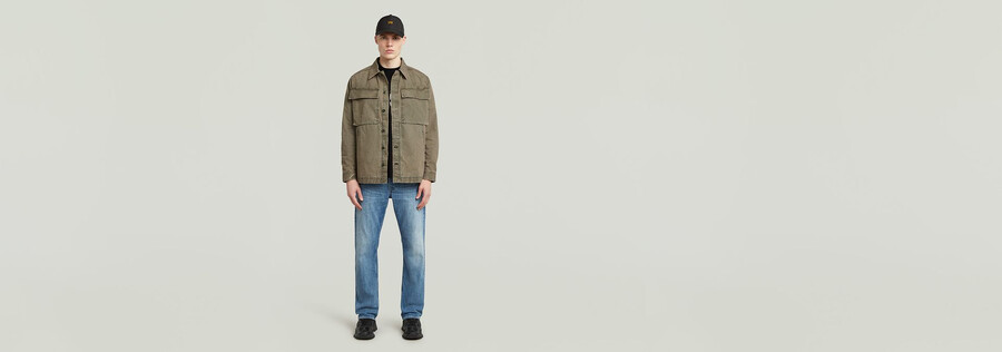 surchemise cargo délavée