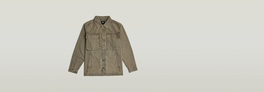 surchemise cargo délavée