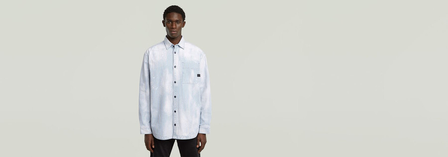 surchemise oversize à une poche