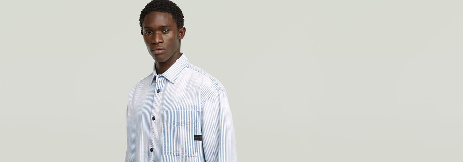 surchemise oversize à une poche