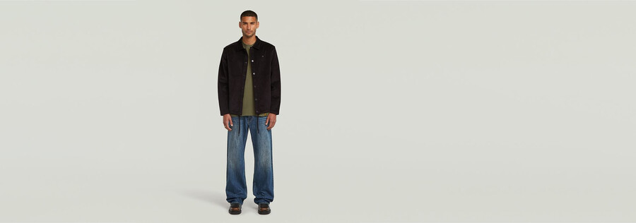 veste pull en velours côtelé coach