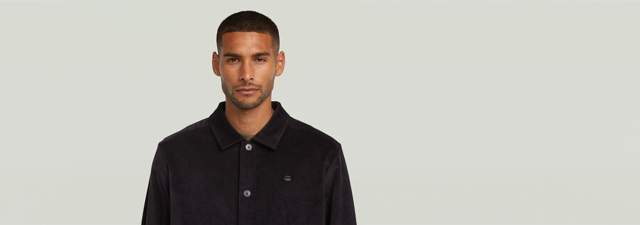 veste pull en velours côtelé coach