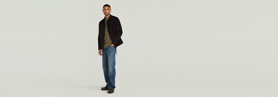 veste pull en velours côtelé coach