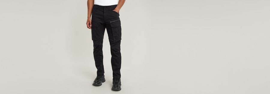 pantalon rovic zip 3d regular tapered