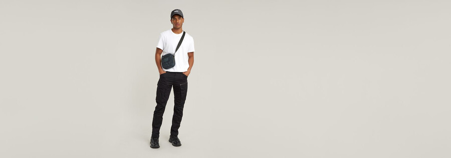 pantalon rovic zip 3d regular tapered