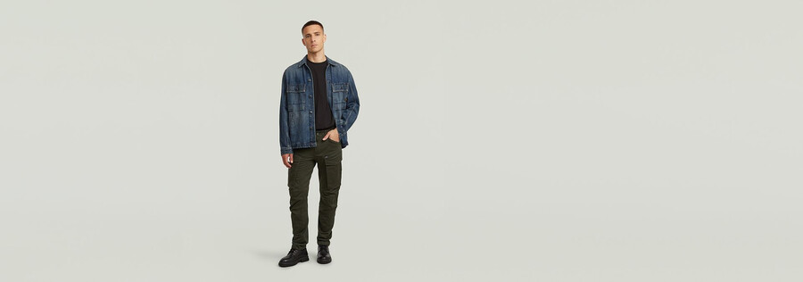 pantalon droit fuselé rovic zip 3d