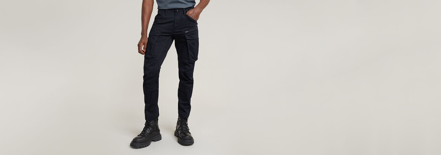 pantalon rovic zip 3d regular tapered