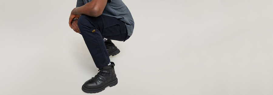 pantalon rovic zip 3d regular tapered