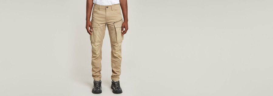pantalon rovic zip 3d regular tapered