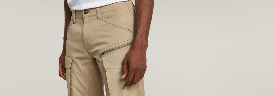 pantalon rovic zip 3d regular tapered