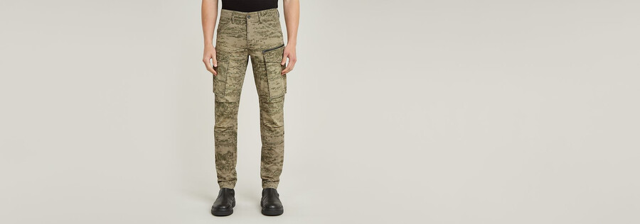 pantalon rovic zip 3d regular tapered