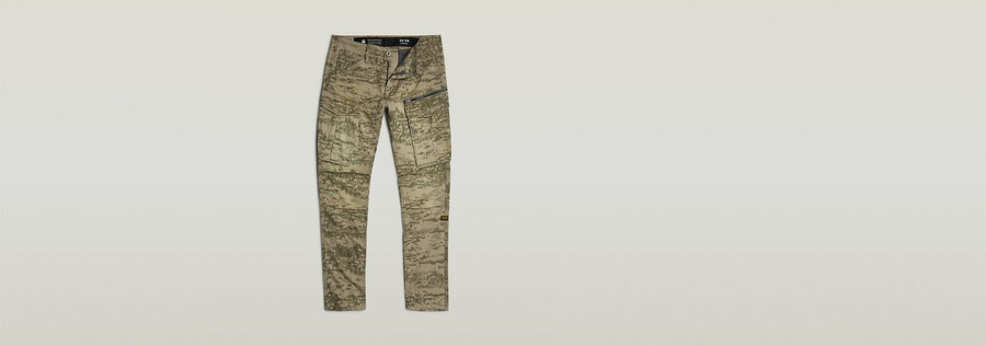 pantalon rovic zip 3d regular tapered
