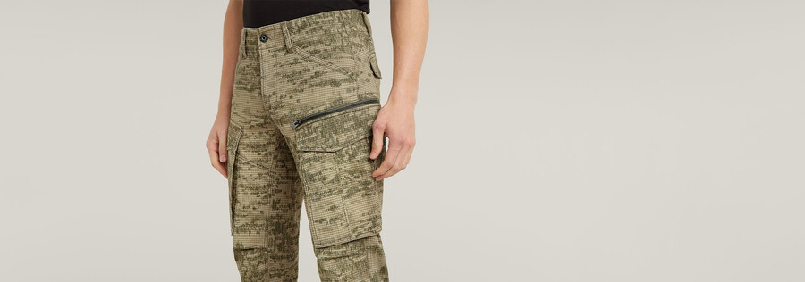 pantalon rovic zip 3d regular tapered