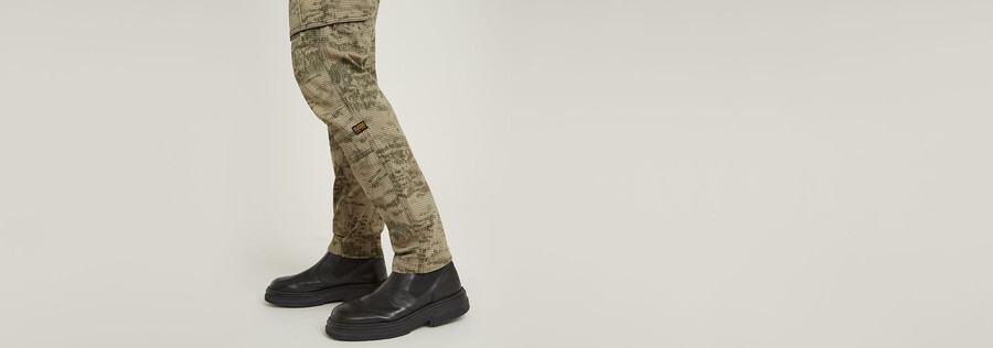 pantalon rovic zip 3d regular tapered