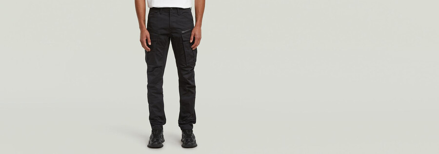pantalon rovic zip 3d regular tapered