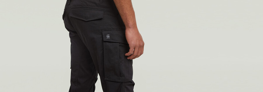 pantalon rovic zip 3d regular tapered