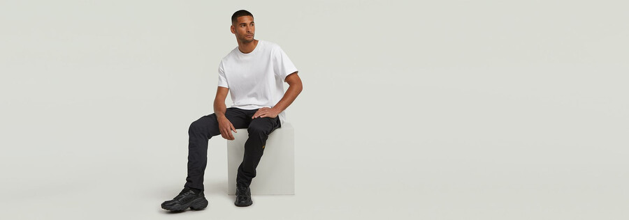 pantalon rovic zip 3d regular tapered