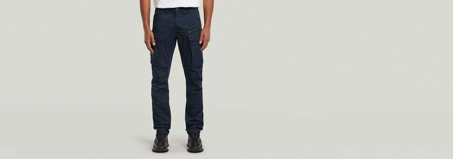 pantalon rovic zip 3d regular tapered