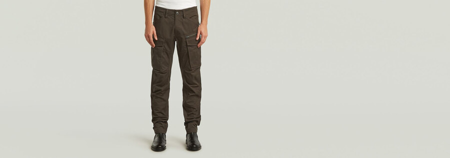 pantalon rovic zip 3d regular tapered