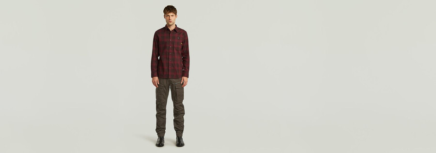 pantalon rovic zip 3d regular tapered