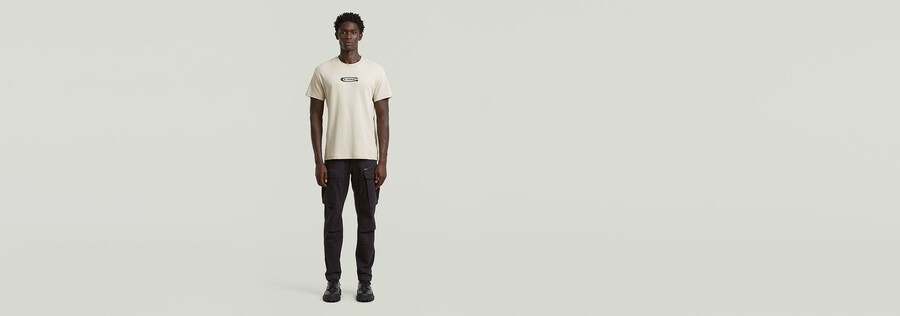 pantalon rovic zip 3d regular tapered
