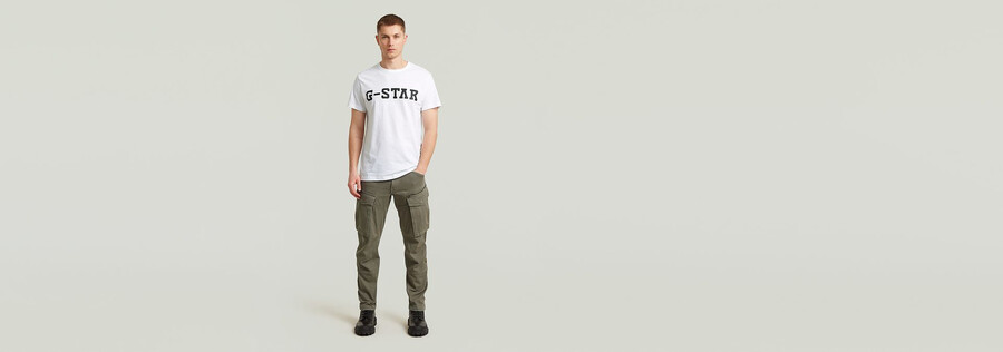 pantalon rovic zip 3d regular tapered
