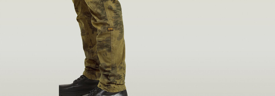 pantalon rovic zip 3d regular tapered