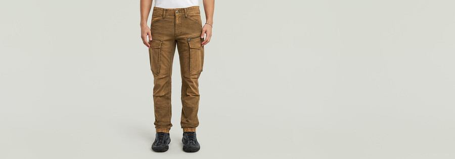 pantalon rovic zip 3d regular tapered