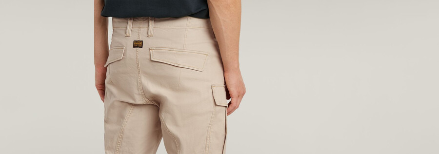 pantalon cargo skinny 3d à poche zippée 2.0