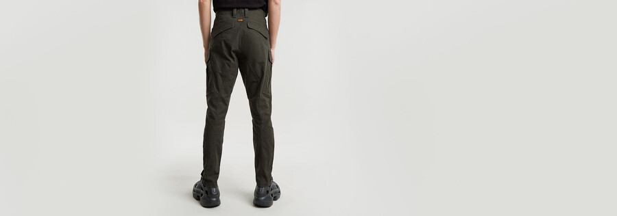 pantalon cargo skinny 3d à poche zippée 2.0