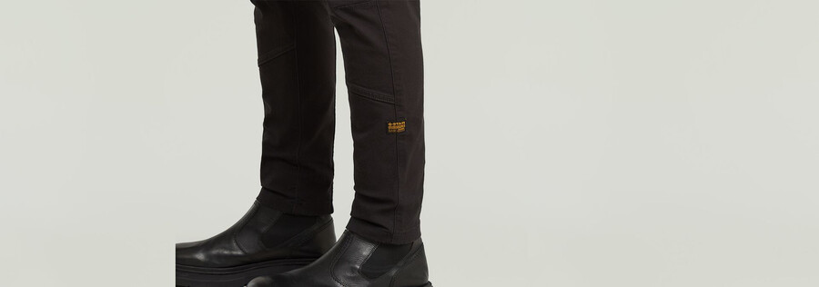 pantalon cargo skinny 3d à poche zippée 2.0