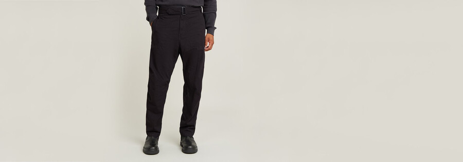 pantalon de fatigue décontracté et fuselé