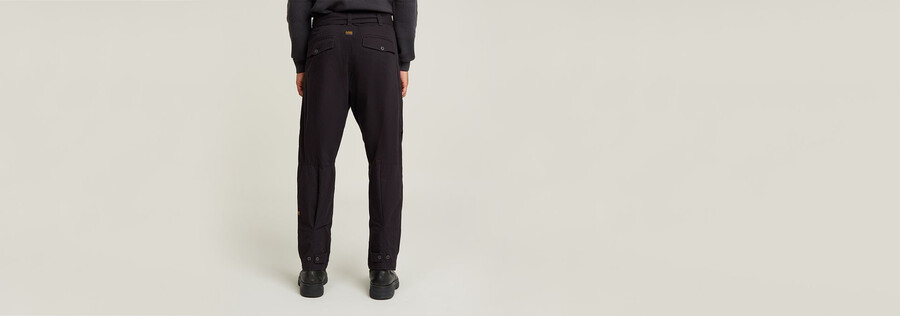 pantalon de fatigue décontracté et fuselé