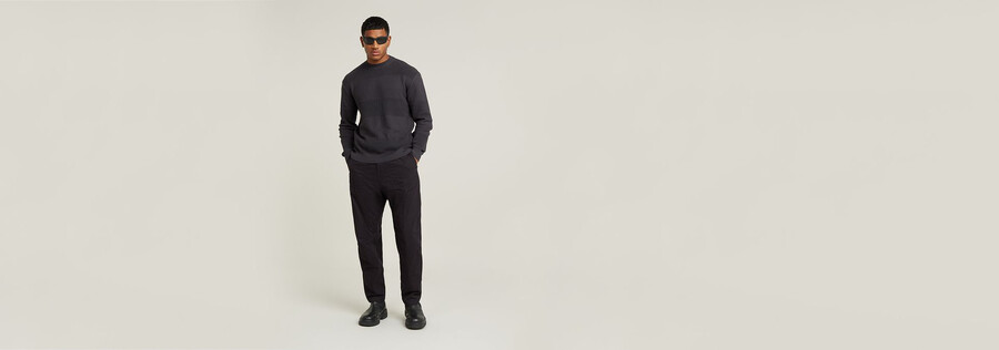 pantalon de fatigue décontracté et fuselé