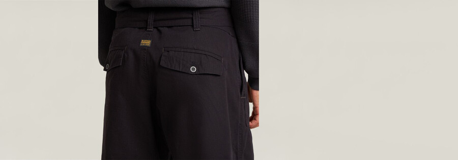 pantalon de fatigue décontracté et fuselé