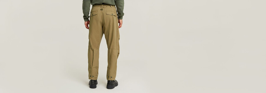 pantalon de fatigue décontracté et fuselé