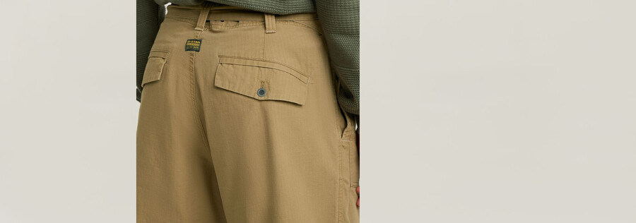 pantalon de fatigue décontracté et fuselé