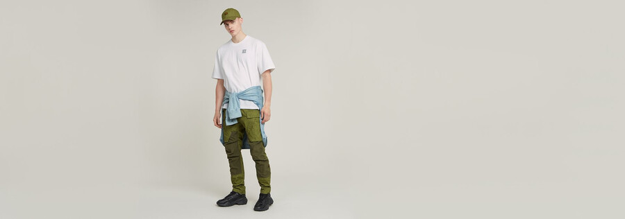 pantalon cargo fuselé 3d regular 3.0