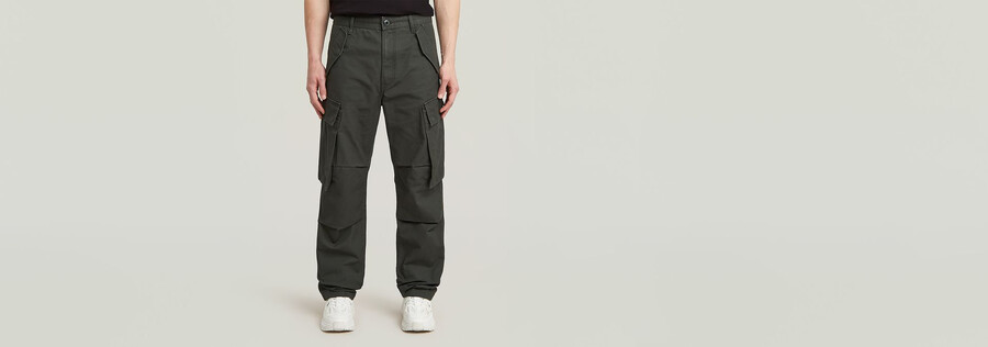 pantalon cargo droit r-3n