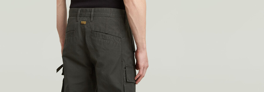 pantalon cargo droit r-3n